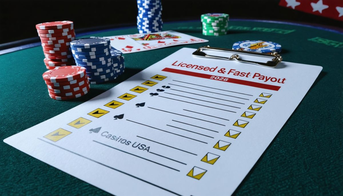 ABD için lisanslı ve hızlı ödeme yapan casino siteleri: kontrol listesi (2026)