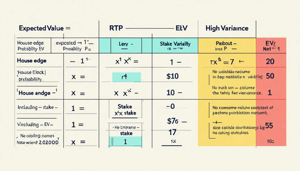 Slot RTP Analizi: Beklenen Değer, Varyans ve Örnek Hesaplamalar